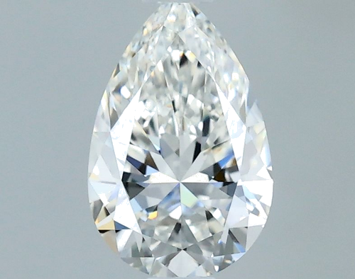 0.52 carat F-IF Natūralus Pear Deimantas (1)