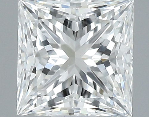 0.47 carat G-SI1 Natūralus Princess Deimantas (1)