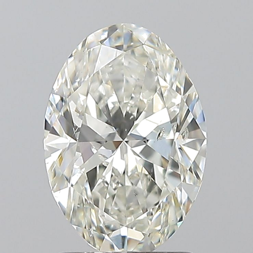 1.7 carat J-SI2 Natūralus Oval Deimantas (1)