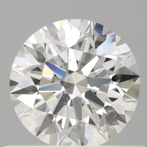 0.62 carat F-SI1 Excellent cut Natūralus Round Deimantas (1)