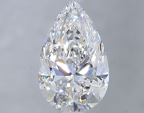 1.01 carat D-VS1 Natūralus Pear Deimantas (1)