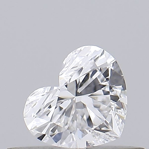 0.24 carat D-VVS1 Natūralus Heart Deimantas (1)