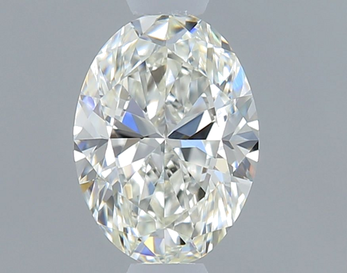 0.5 carat I-VVS1 Natūralus Oval Deimantas (1)