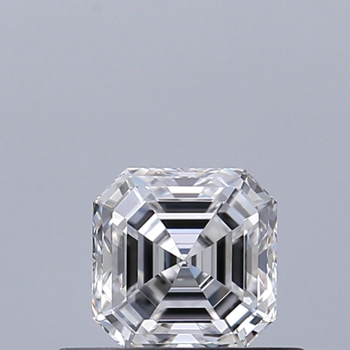 0.44 carat D-VVS1 Natūralus Asscher Deimantas (1)