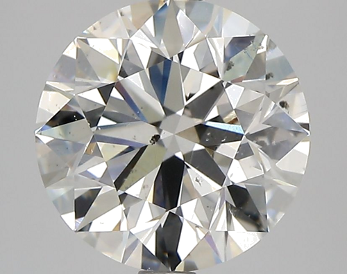 3.01 carat H-SI1 Excellent cut Natūralus Round Deimantas (1)