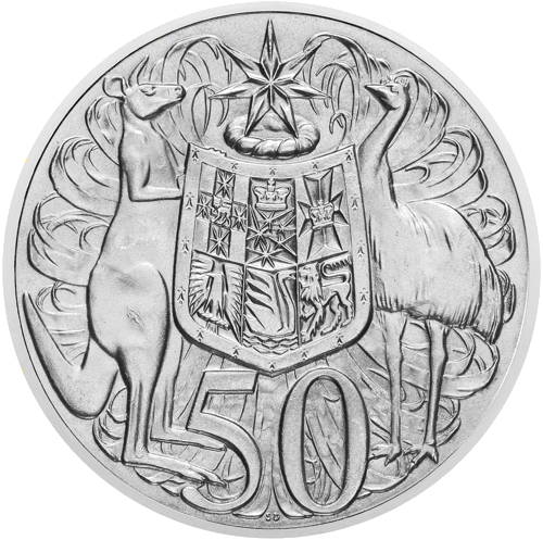 50 Cent Australia 1996 Silver Coin (1)