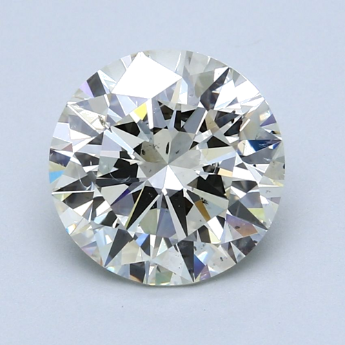 3.5 carat J-SI2 Excellent cut Natūralus Round Deimantas (1)