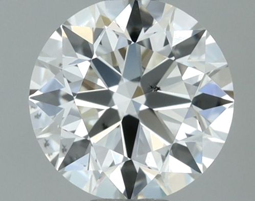 0.51 carat J-SI1 Excellent cut Natūralus Round Deimantas (1)