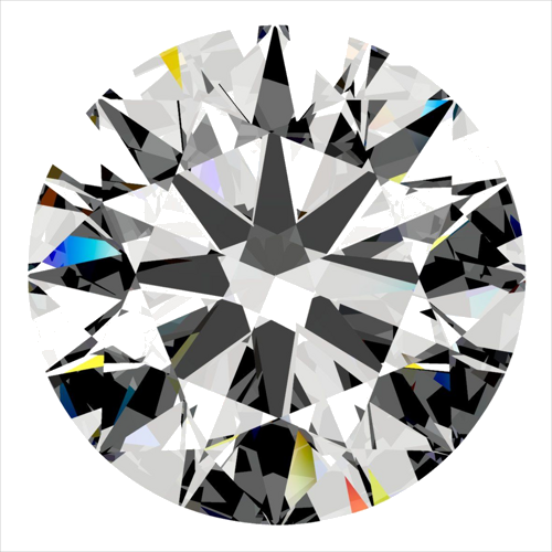 0.59 carat F-IF Excellent cut Natūralus Round Deimantas (1)