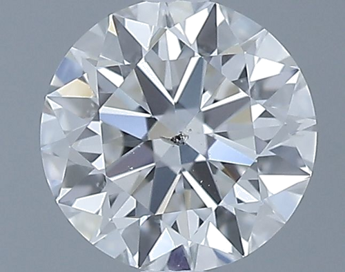 0.53 carat H-SI2 Excellent cut Natūralus Round Deimantas (1)