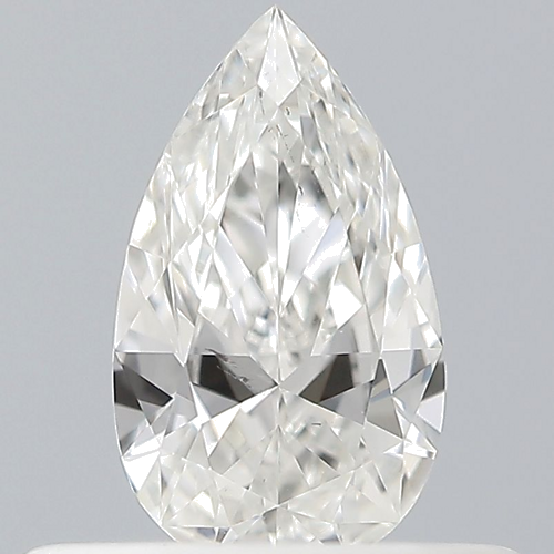 0.31 carat G-SI1 Natūralus Pear Deimantas (1)