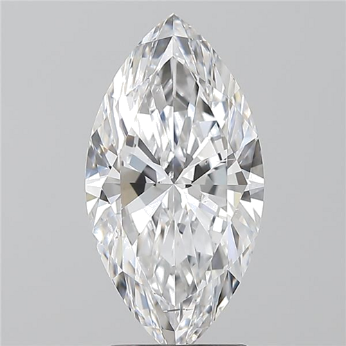 2.5 carat D-SI1 Natūralus Marquise Deimantas (1)