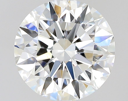 0.6 carat F-VS1 Excellent cut Natūralus Round Deimantas (1)