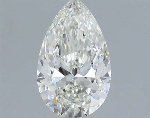 0.7 carat I-IF Natūralus Pear Deimantas (1)