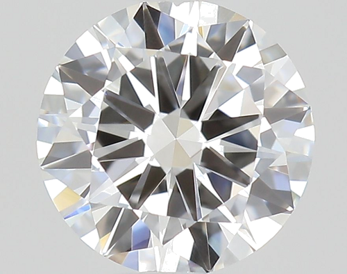 0.5 carat F-VVS1 GD cut Natūralus Round Deimantas (1)