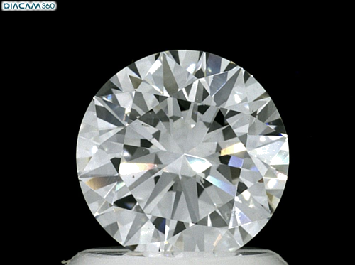 1.08 carat F-SI1 Excellent cut Natūralus Round Deimantas (1)