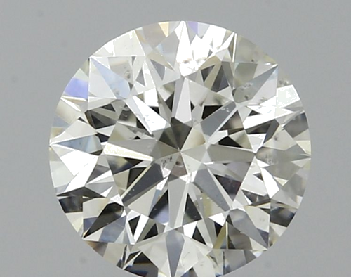 0.5 carat I-SI2 Very Good cut Natūralus Round Deimantas (1)