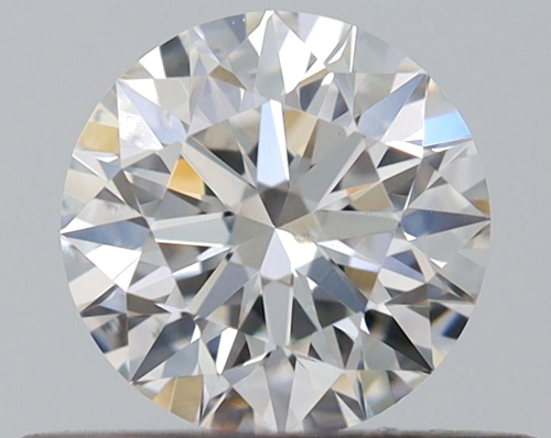 0.37 carat F-SI1 Excellent cut Natūralus Round Deimantas (1)