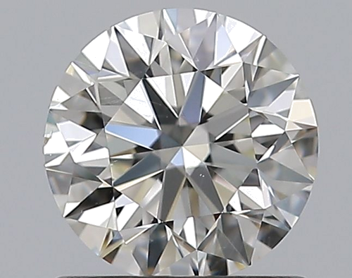 0.81 carat I-SI1 Excellent cut Natūralus Round Deimantas (1)