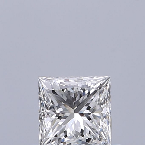 0.39 carat E-VVS1 Natūralus Princess Deimantas (1)