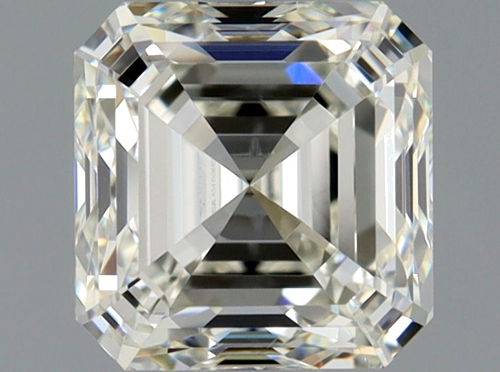 1.01 carat K-SI1 Natūralus Asscher Deimantas (1)