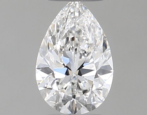 0.27 carat F-VVS2 Natūralus Pear Deimantas (1)