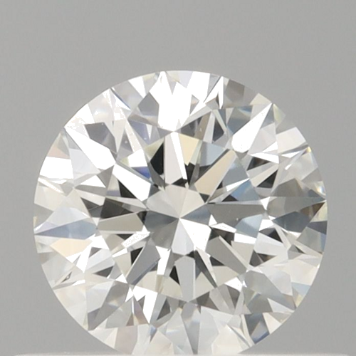 0.51 carat H-VVS1 Excellent cut Natūralus Round Deimantas (1)
