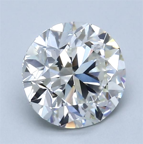 2.01 carat H-VVS2 Very Good cut Natūralus Round Deimantas (1)