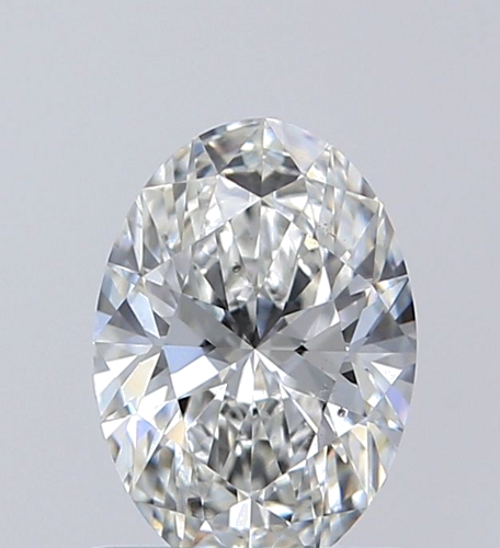 0.72 carat G-SI1 Natūralus Oval Deimantas (1)