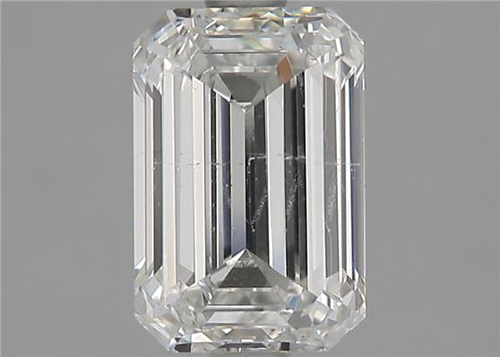 1.67 carat F-SI1 Natūralus Emerald Deimantas (1)
