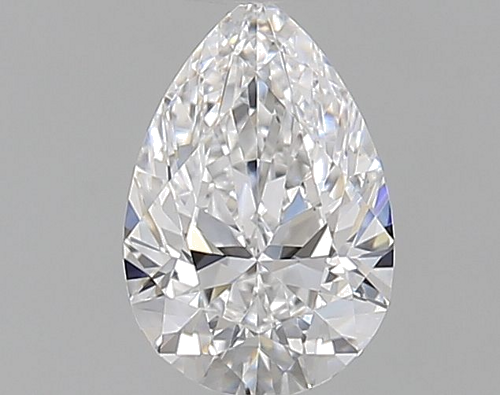 0.33 carat D-VS1 Natūralus Pear Deimantas (1)