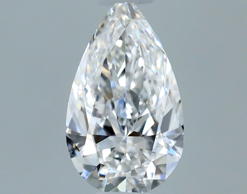 0.4 carat F-VS1 Natūralus Pear Deimantas (1)