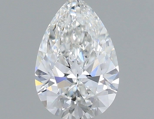 0.41 carat F-VS1 Natūralus Pear Deimantas (1)