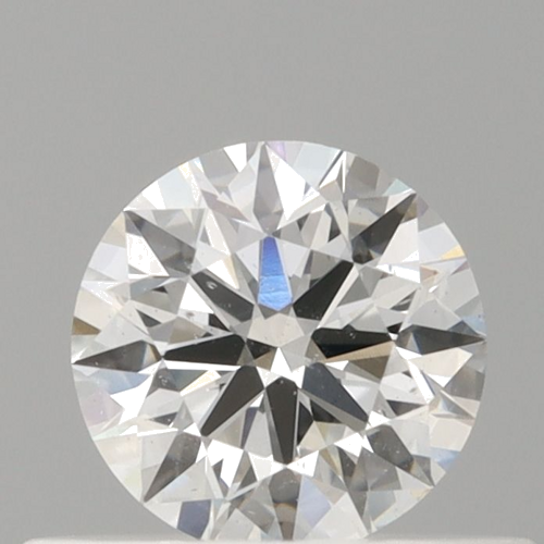 0.42 carat F-SI1 Excellent cut Natūralus Round Deimantas (1)