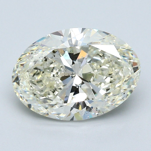 4.01 carat K-SI2 Natūralus Oval Deimantas (1)