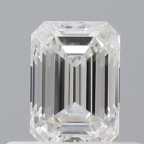 0.51 carat F-VVS2 Natūralus Emerald Deimantas (1)