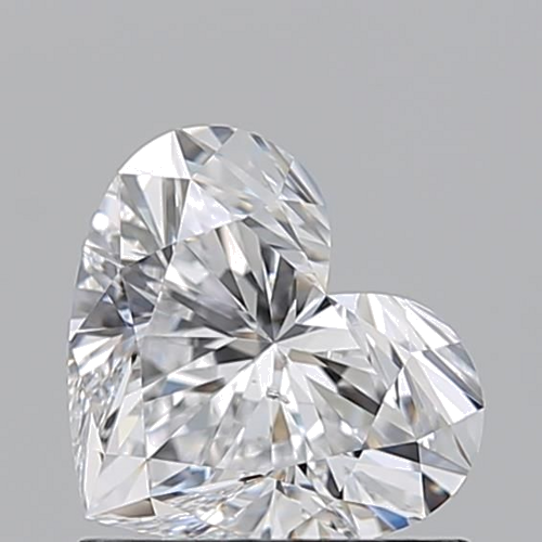 1.01 carat D-SI1 Natūralus Heart Deimantas (1)