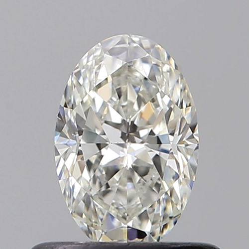0.5 carat H-VS2 Natūralus Oval Deimantas (1)