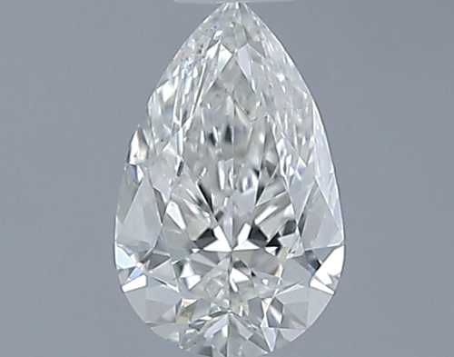 0.51 carat I-SI1 Natūralus Pear Deimantas (1)