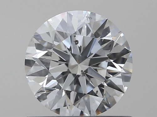 0.61 carat G-SI1 Excellent cut Natūralus Round Deimantas (1)