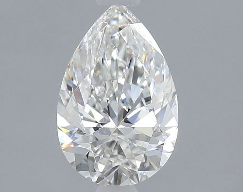 1.0 carat F-VS1 Natūralus Pear Deimantas (1)