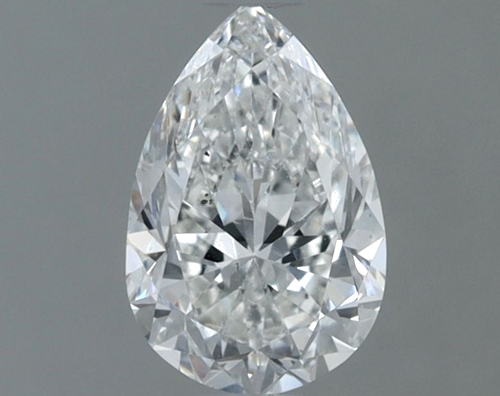 0.9 carat G-SI1 Natūralus Pear Deimantas (1)