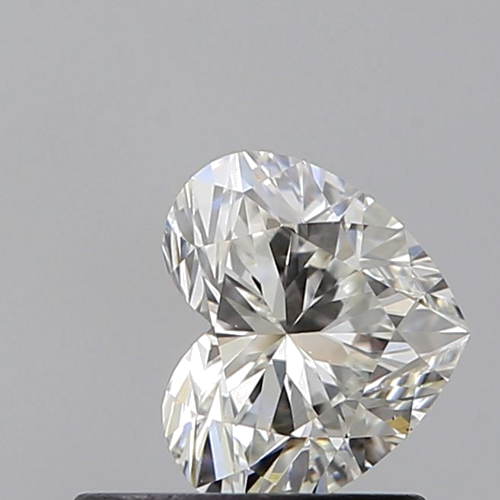 0.57 carat I-VS1 Natūralus Heart Deimantas (1)