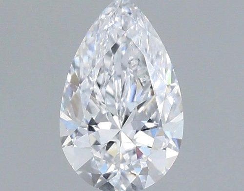 0.51 carat D-IF Natūralus Pear Deimantas (1)