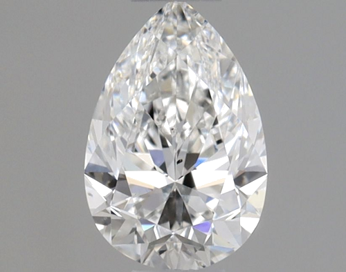 0.48 carat F-SI1 Natūralus Pear Deimantas (1)