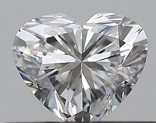 0.3 carat D-VVS2 Natūralus Heart Deimantas (1)