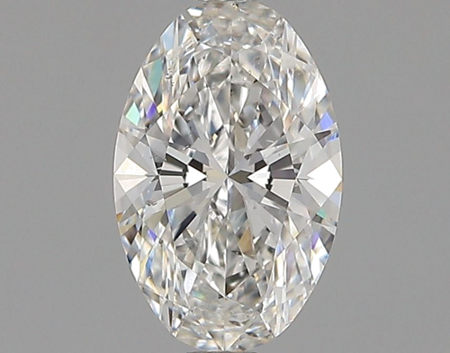 0.63 carat F-SI2 Natūralus Oval Deimantas (1)
