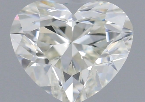 0.33 carat K-VVS2 Natūralus Heart Deimantas (1)