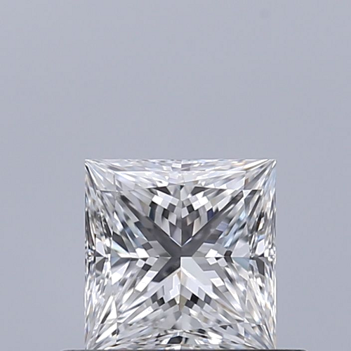 0.52 carat D-VS1 Natūralus Princess Deimantas (1)