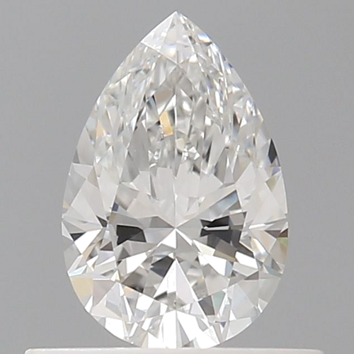 0.53 carat F-SI1 Natūralus Pear Deimantas (1)